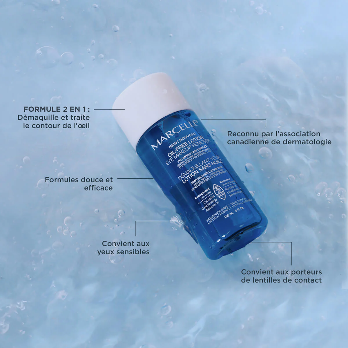 Lotion démaquillante sans huile pour les yeux - Image 6