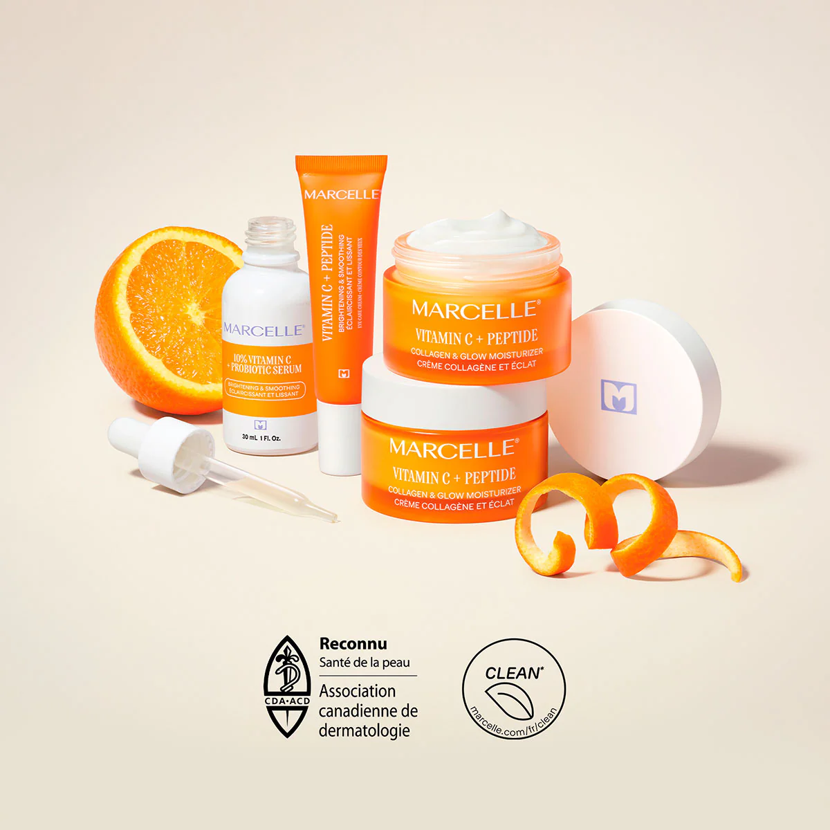 Crème contour des yeux - Éclaircissante et lissante vitamine C + peptide - Image 4