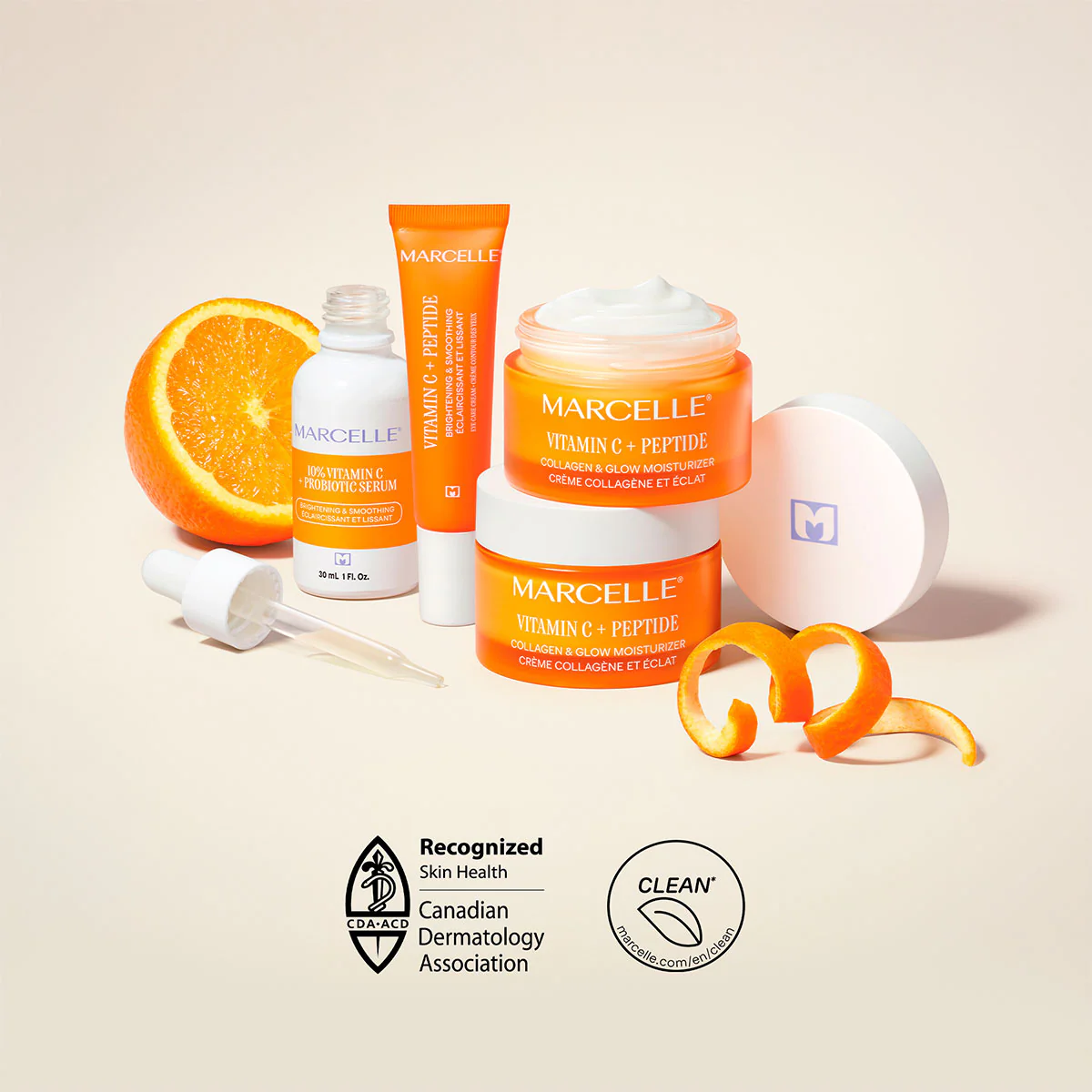 Crème contour des yeux - Éclaircissante et lissante vitamine C + peptide - Image 5